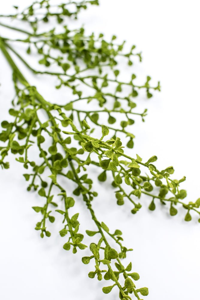 Mossy Button Grass Spray - Greenery Market13610GN