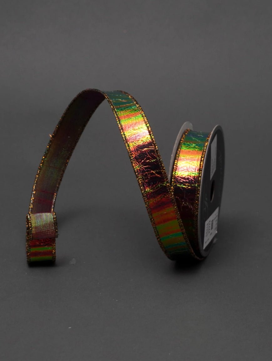 Electricity Ribbons Multi Electric Farrisilk Wired Ribbon - 1