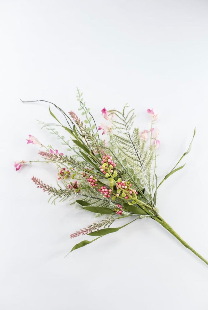 Multi Pink Lavender And Berry Spray - 23" - Greenery MarketArtificial Flora60919-HOT.PK