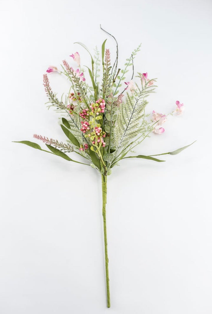 Multi Pink Lavender And Berry Spray - 23" - Greenery MarketArtificial Flora60919-HOT.PK