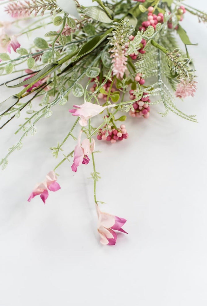 Multi Pink Lavender And Berry Spray - 23" - Greenery MarketArtificial Flora60919-HOT.PK