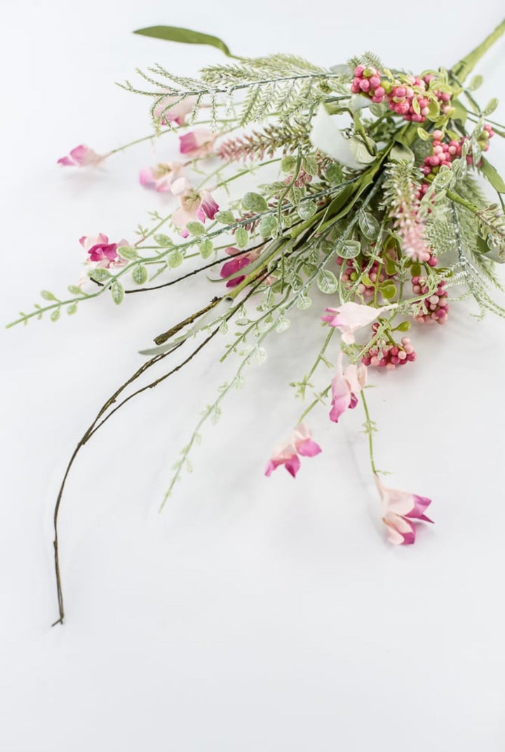 Multi Pink Lavender And Berry Spray - 23" - Greenery MarketArtificial Flora60919-HOT.PK