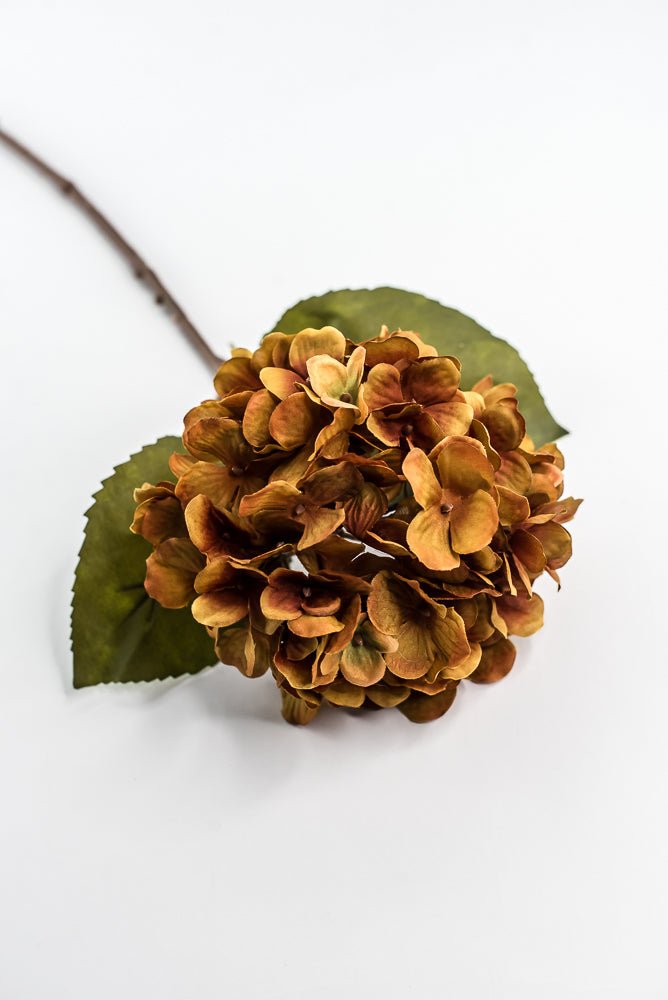 Mustard Hydrangea Spray - 25" - Greenery Market6595MUS