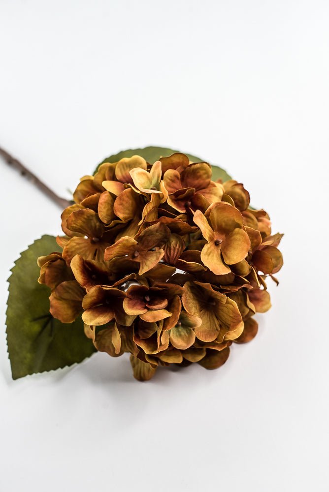 Mustard Hydrangea Spray - 25" - Greenery Market6595MUS