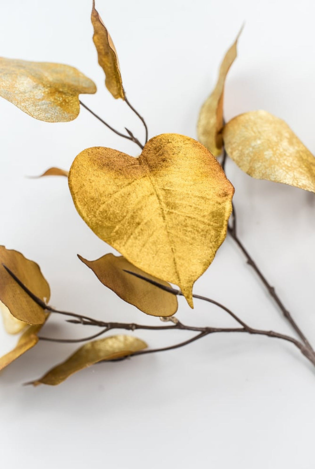 Mustard Velvet Leaf Spray - 30" - Greenery MarketXF679MUS