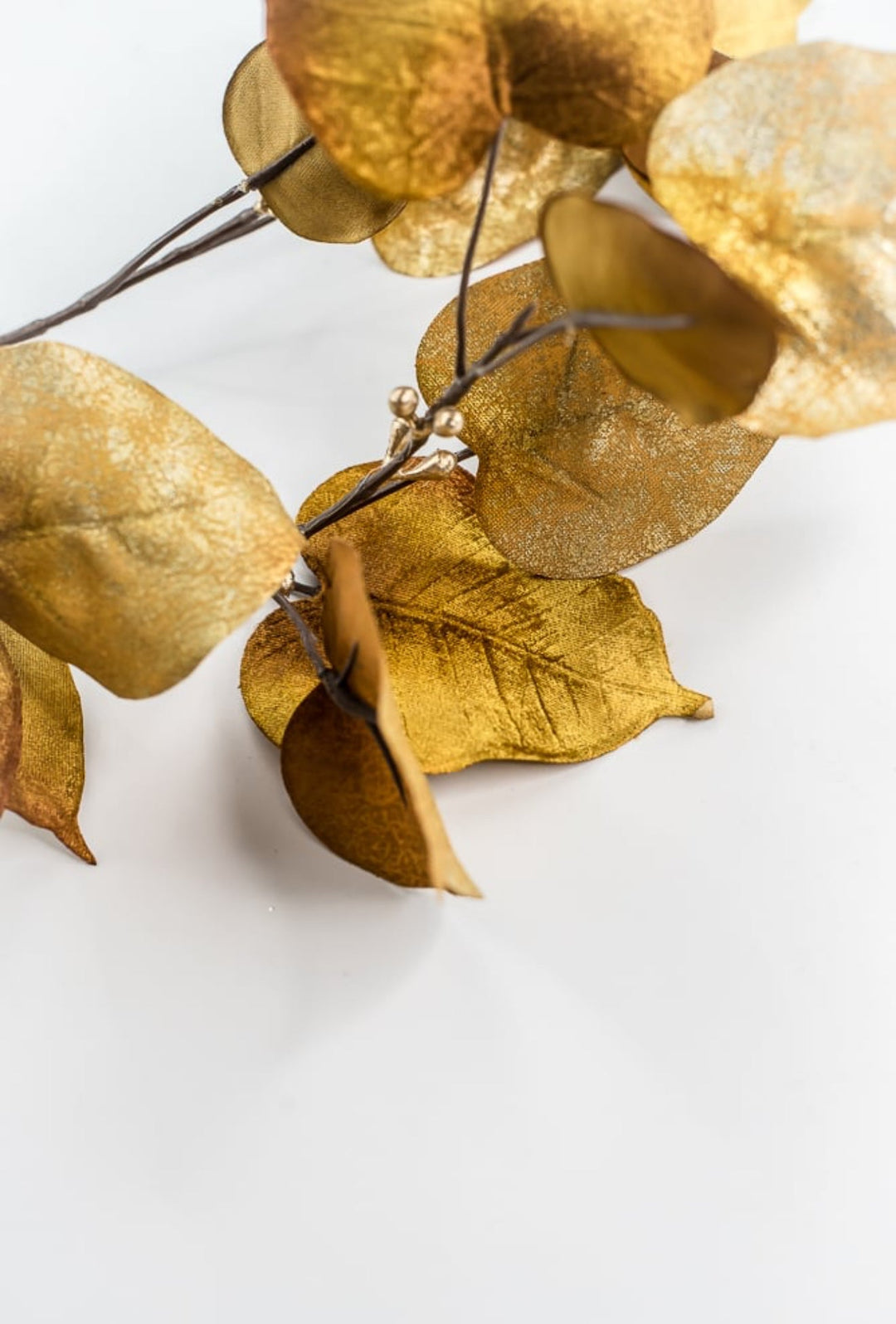 Mustard Velvet Leaf Spray - 30" - Greenery MarketXF679MUS