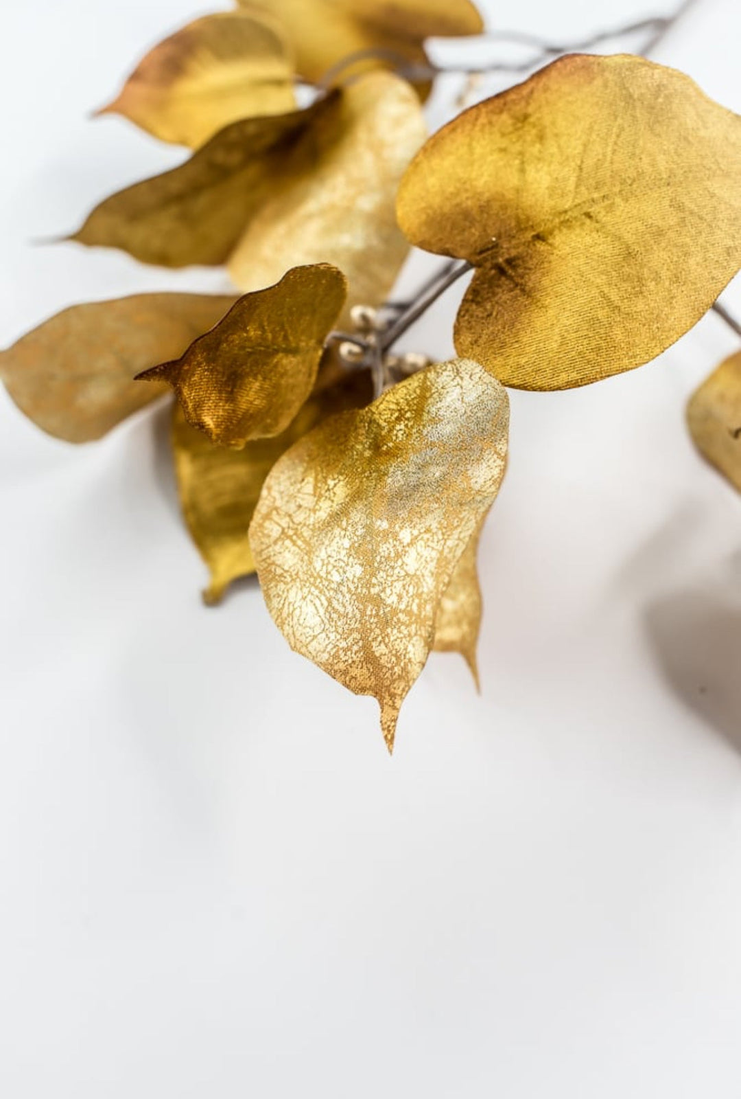 Mustard Velvet Leaf Spray - 30" - Greenery MarketXF679MUS