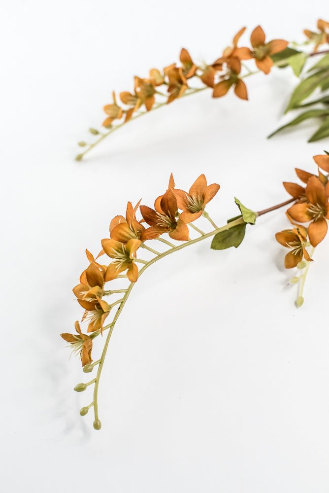 Mustard Wild Vinca Spray - 31" - Greenery Market6590MUS