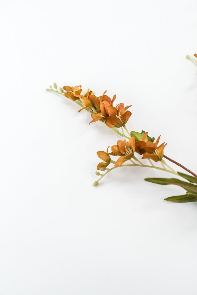 Mustard Wild Vinca Spray - 31" - Greenery Market6590MUS