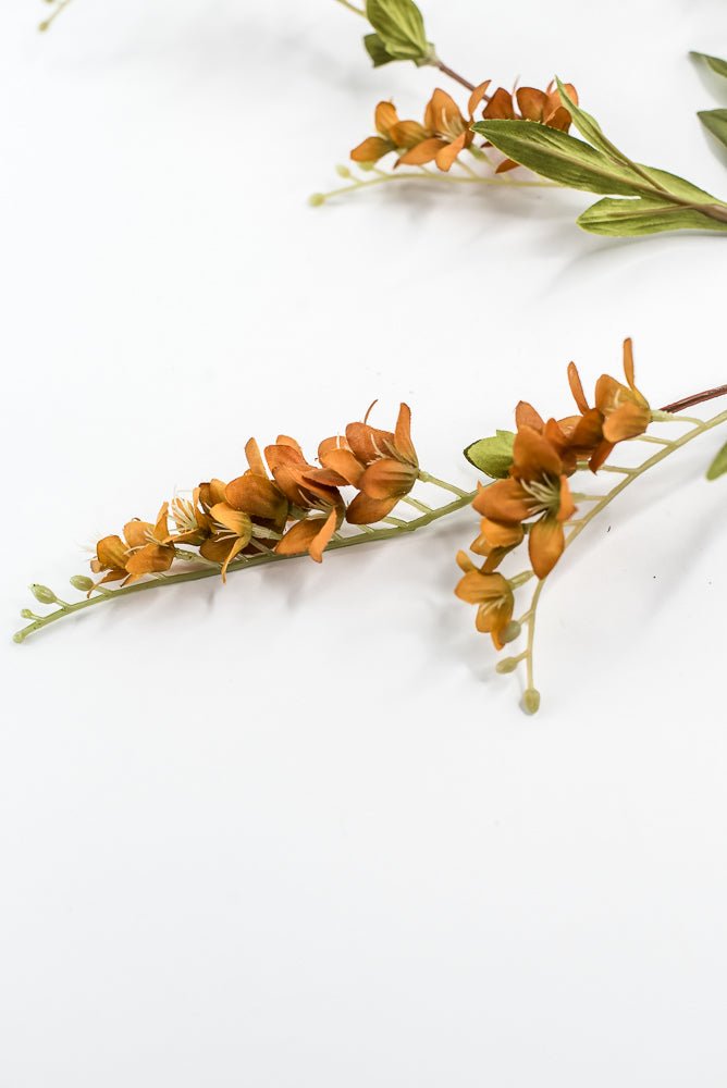 Mustard Wild Vinca Spray - 31" - Greenery Market6590MUS