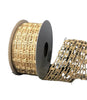 Natural jute expandable wired ribbon, 1.5" - Greenery MarketWired ribbonQ640309-15