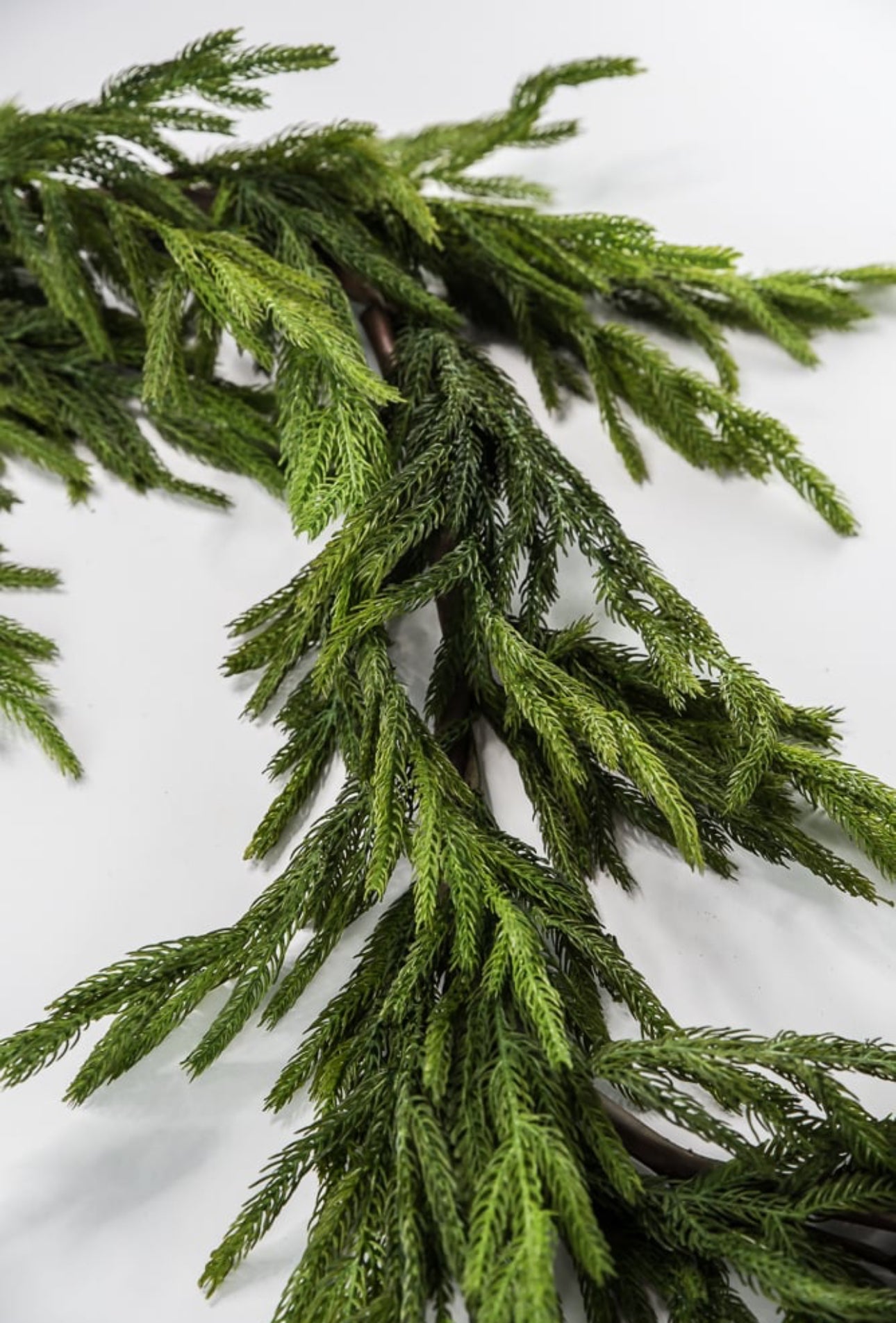 Norfolk pine cheapest natural touch garland