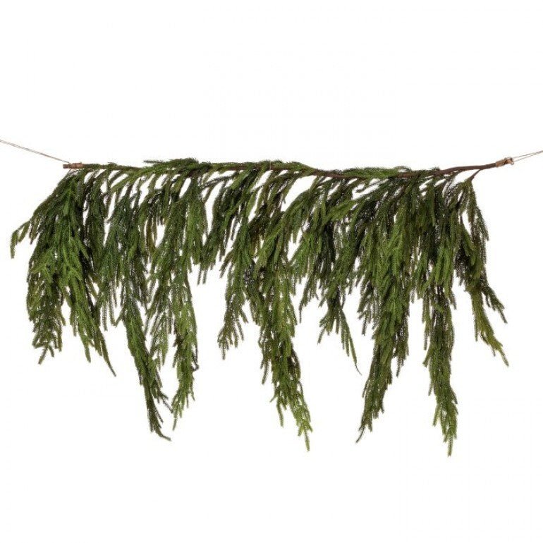 Natural touch dripping norfolk garland - Greenery MarketGarlandMTX73276