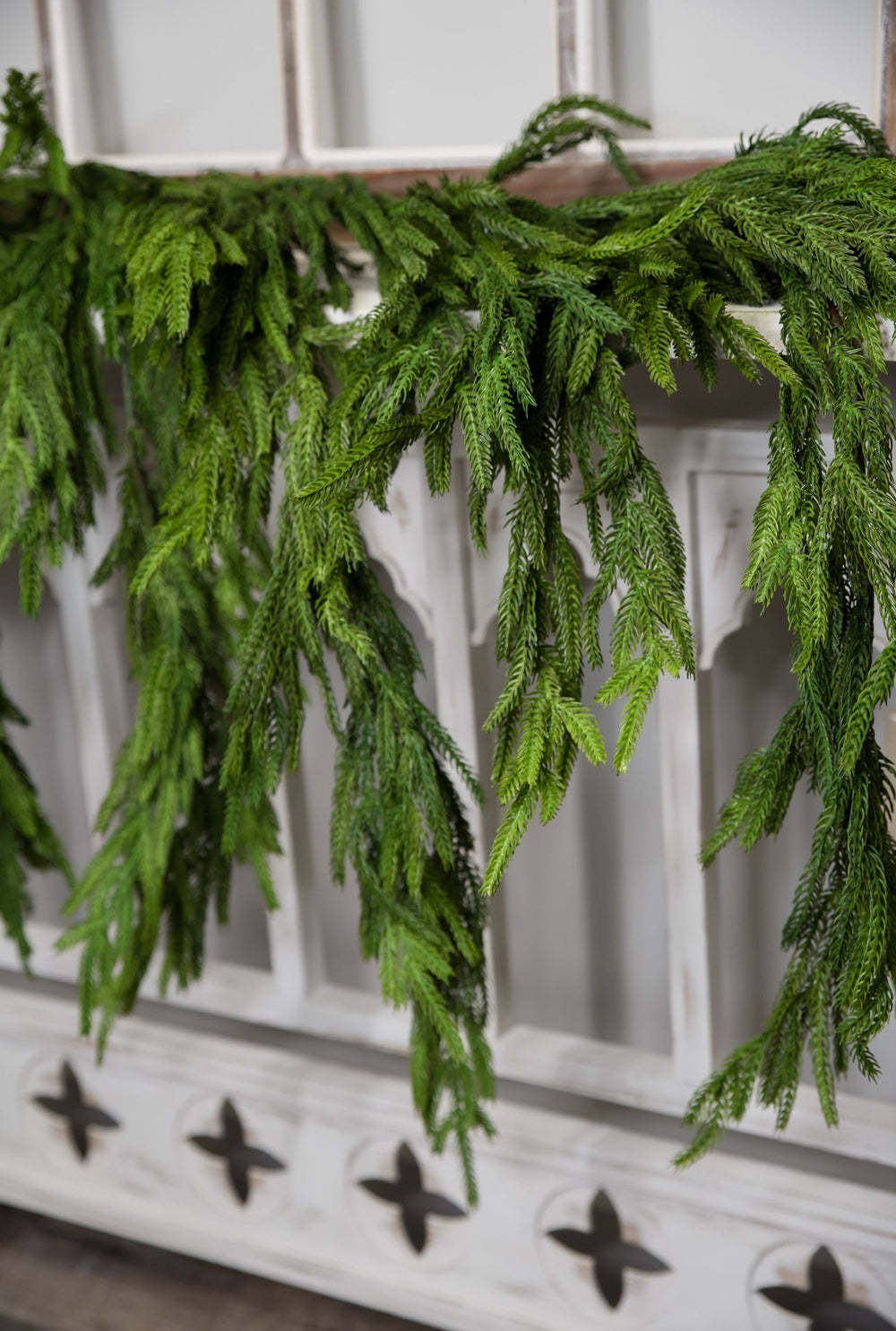 Natural touch dripping norfolk garland - Greenery MarketGarlandMTX73276