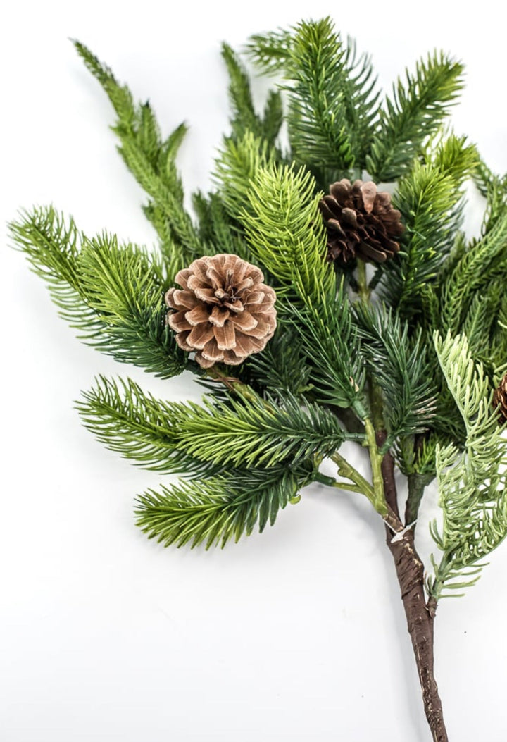 Natural touch, mixed, Norfolk pine spray - Greenery MarketgreeneryMTX68569