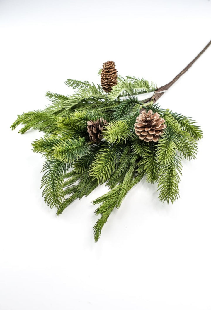 Natural touch, mixed, Norfolk pine spray - Greenery MarketgreeneryMTX68569
