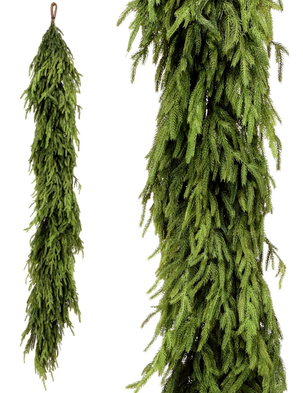 Natural touch thick norfolk garland 72” x 16” - Greenery MarketGarlandMTX73277