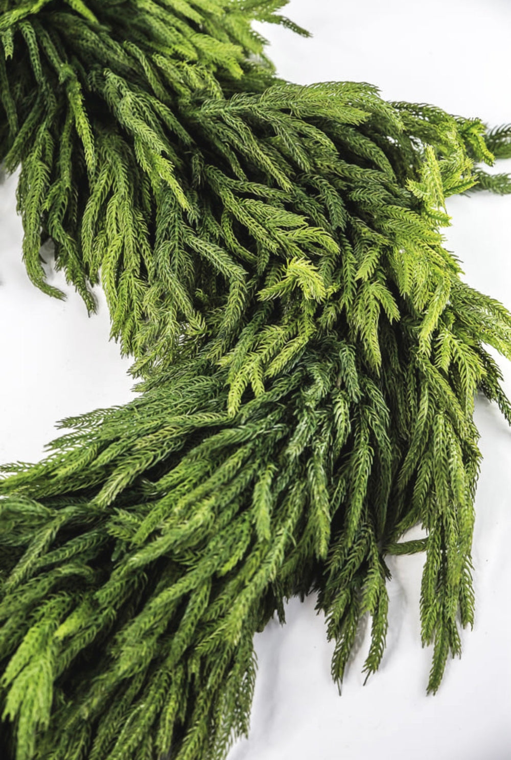 Natural touch thick norfolk garland 72” x 16” - Greenery MarketGarlandMTX73277