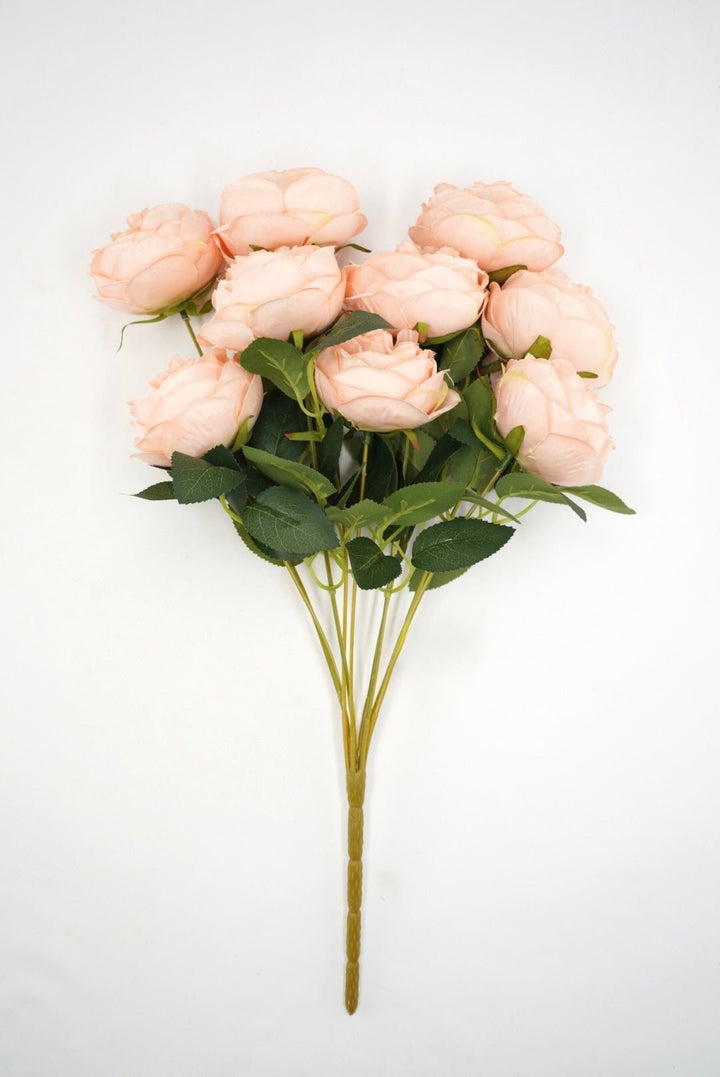 Nude Cabbage Rose Bush - 17.5" - Greenery MarketArtificial Flowers35133NUDE