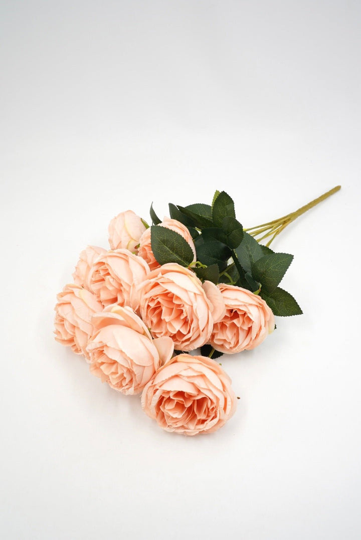 Nude Cabbage Rose Bush - 17.5" - Greenery MarketArtificial Flowers35133NUDE