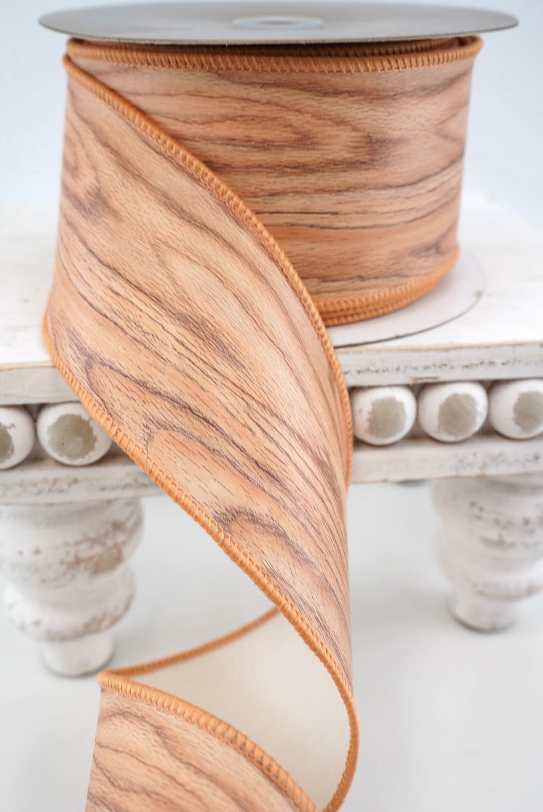 Oak Faux Wood Ribbon - 2.5" - Greenery MarketRibbon212000