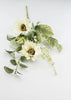Off white Artificial, Sunflower pick - Greenery Marketartificial flowers62211