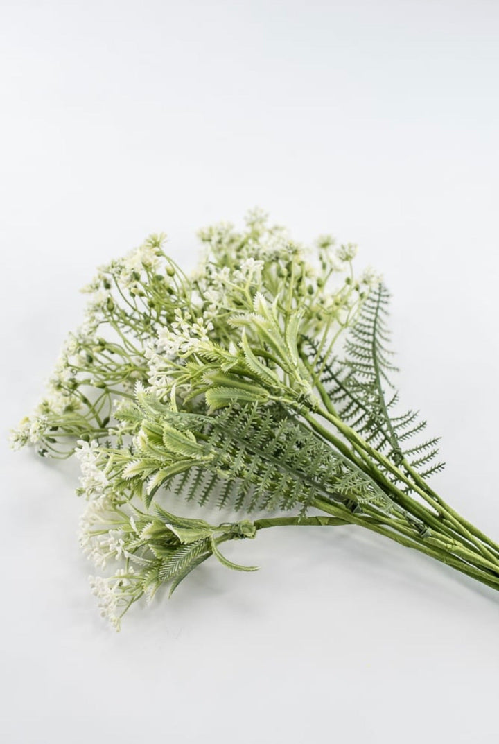 Off White Queen Anne's Filler Bush - 20" - Greenery MarketArtificial Flowers63848CM
