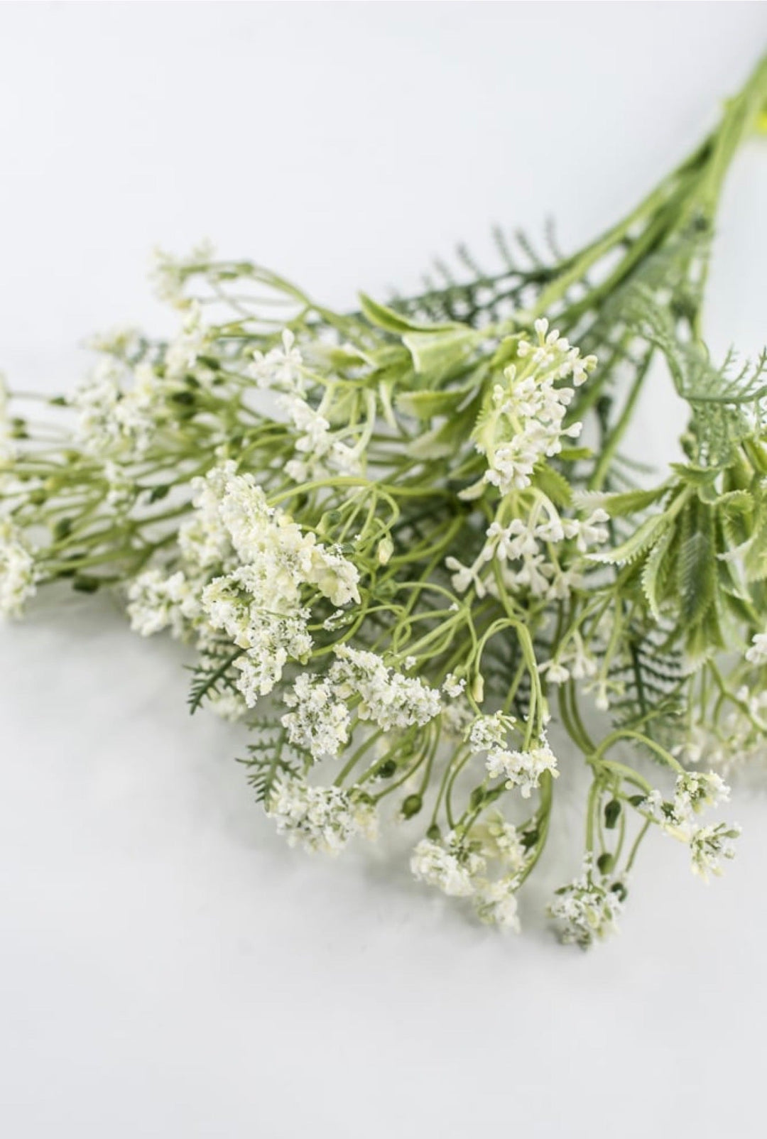 Off White Queen Anne's Filler Bush - 20" - Greenery MarketArtificial Flowers63848CM