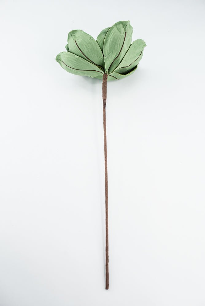 Olive Green, Velvet Magnolia Stem - Greenery Market86611OLIVE