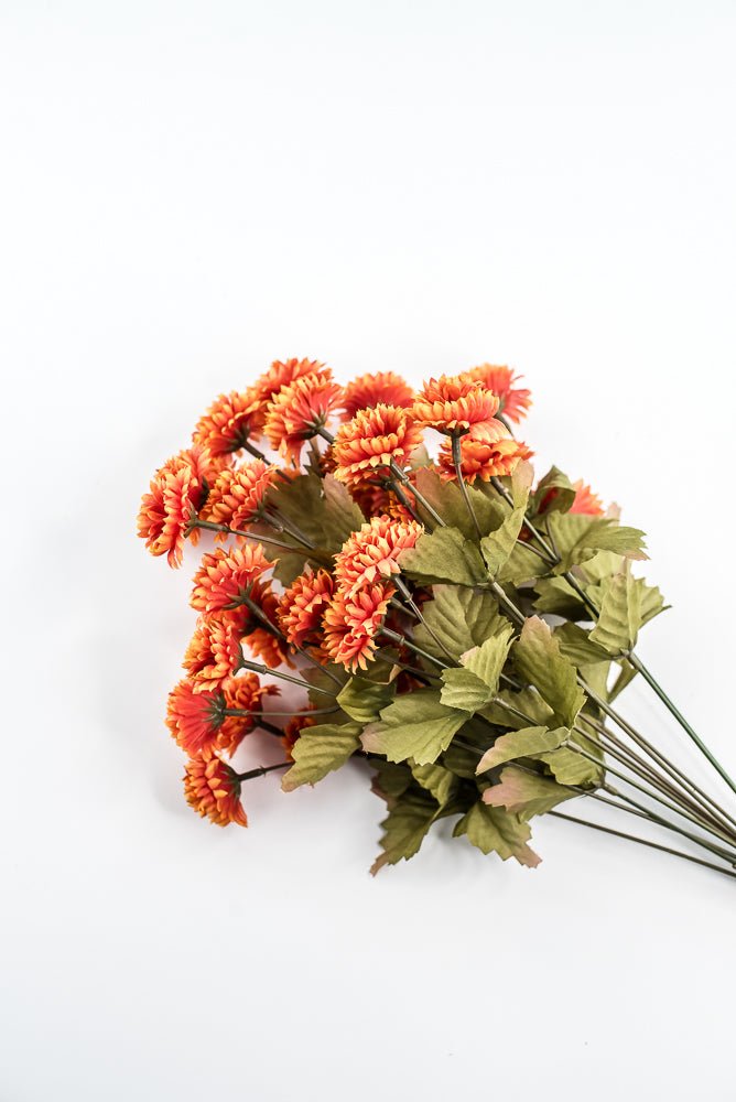 Orange, Artificial Mum Bush - GM Exclusive - Greenery MarketGM332202OR