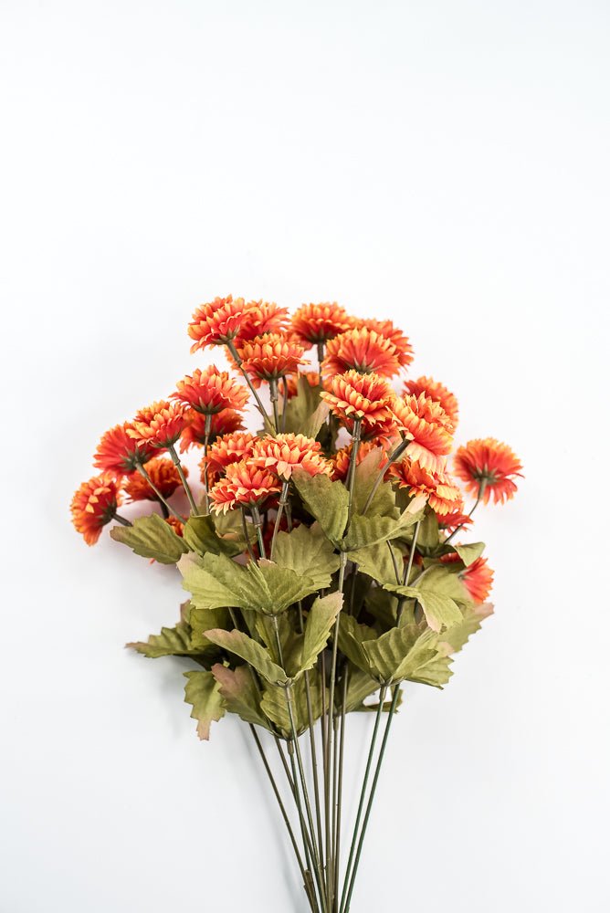 Orange, Artificial Mum Bush - GM Exclusive - Greenery MarketGM332202OR