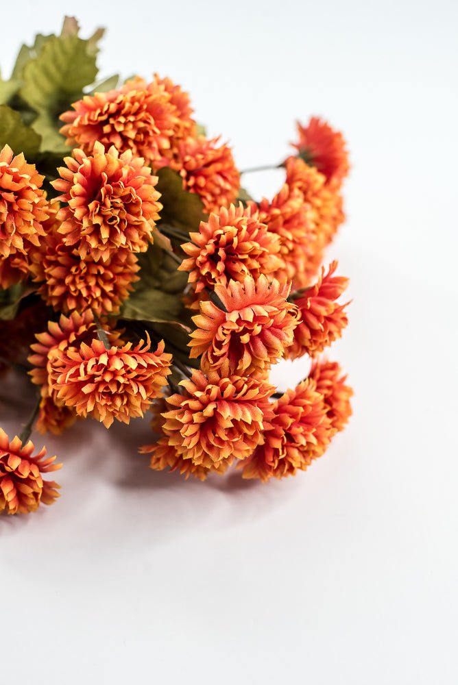 Orange, Artificial Mum Bush - GM Exclusive - Greenery MarketGM332202OR