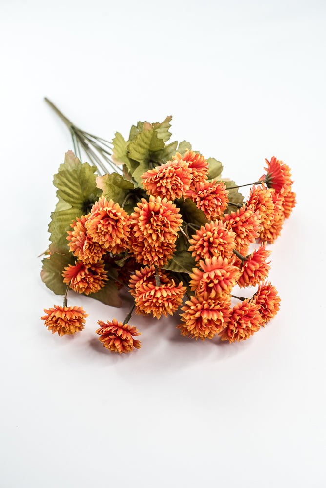 Orange, Artificial Mum Bush - GM Exclusive - Greenery MarketGM332202OR