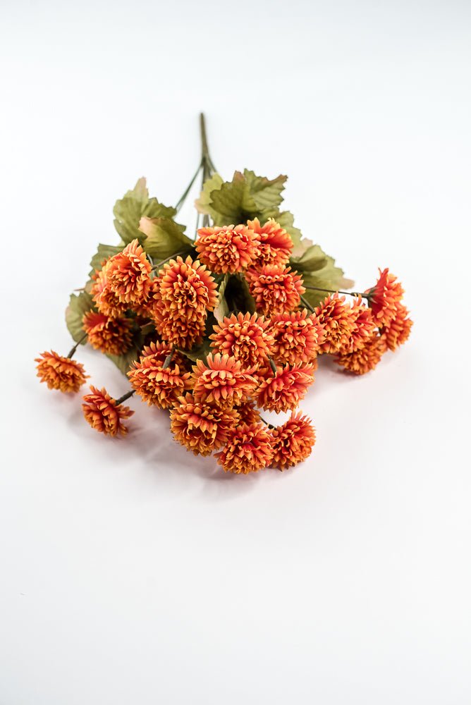 Orange, Artificial Mum Bush - GM Exclusive - Greenery MarketGM332202OR