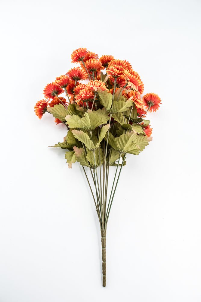 Orange, Artificial Mum Bush - GM Exclusive - Greenery MarketGM332202OR