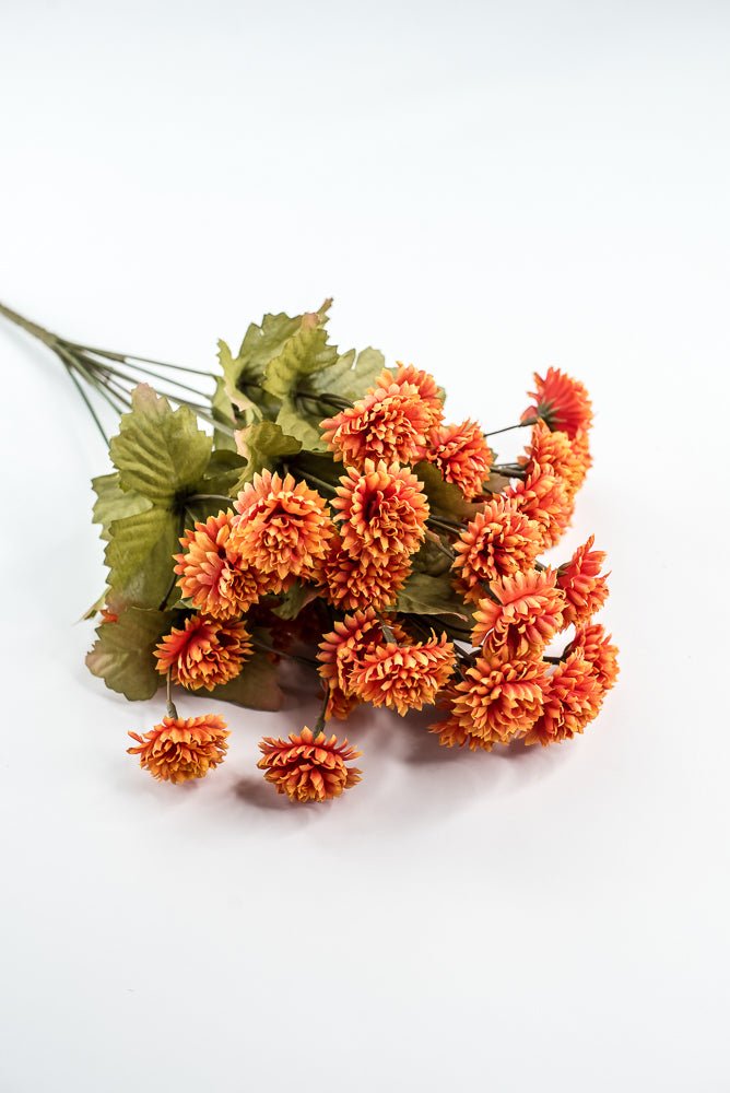 Orange, Artificial Mum Bush - GM Exclusive - Greenery MarketGM332202OR