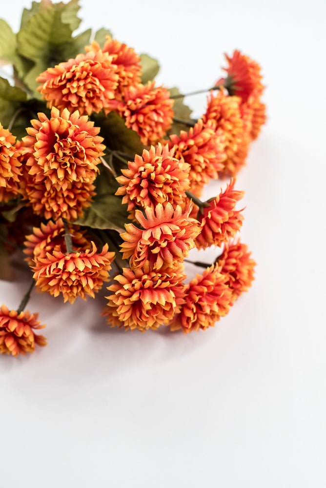 Orange, Artificial Mum Bush - GM Exclusive - Greenery MarketGM332202OR