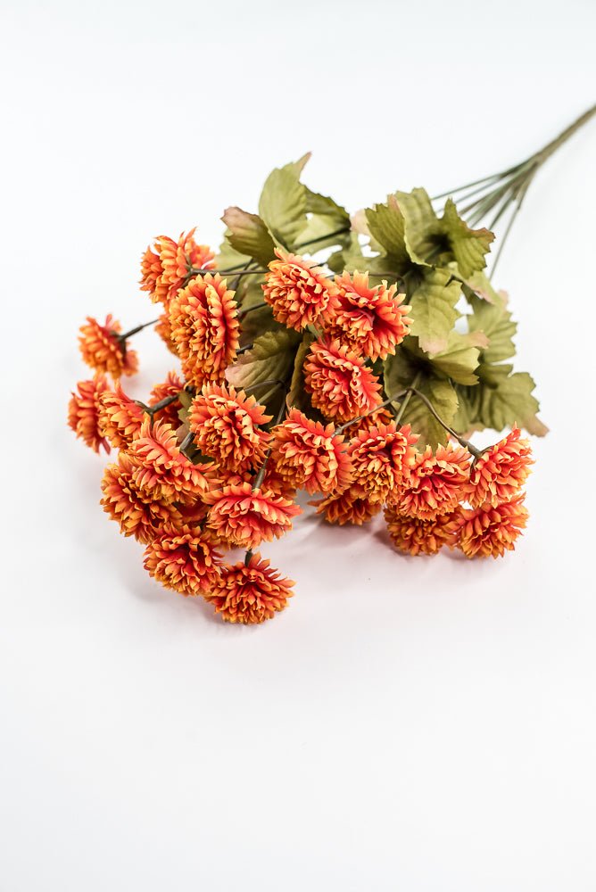 Orange, Artificial Mum Bush - GM Exclusive - Greenery MarketGM332202OR