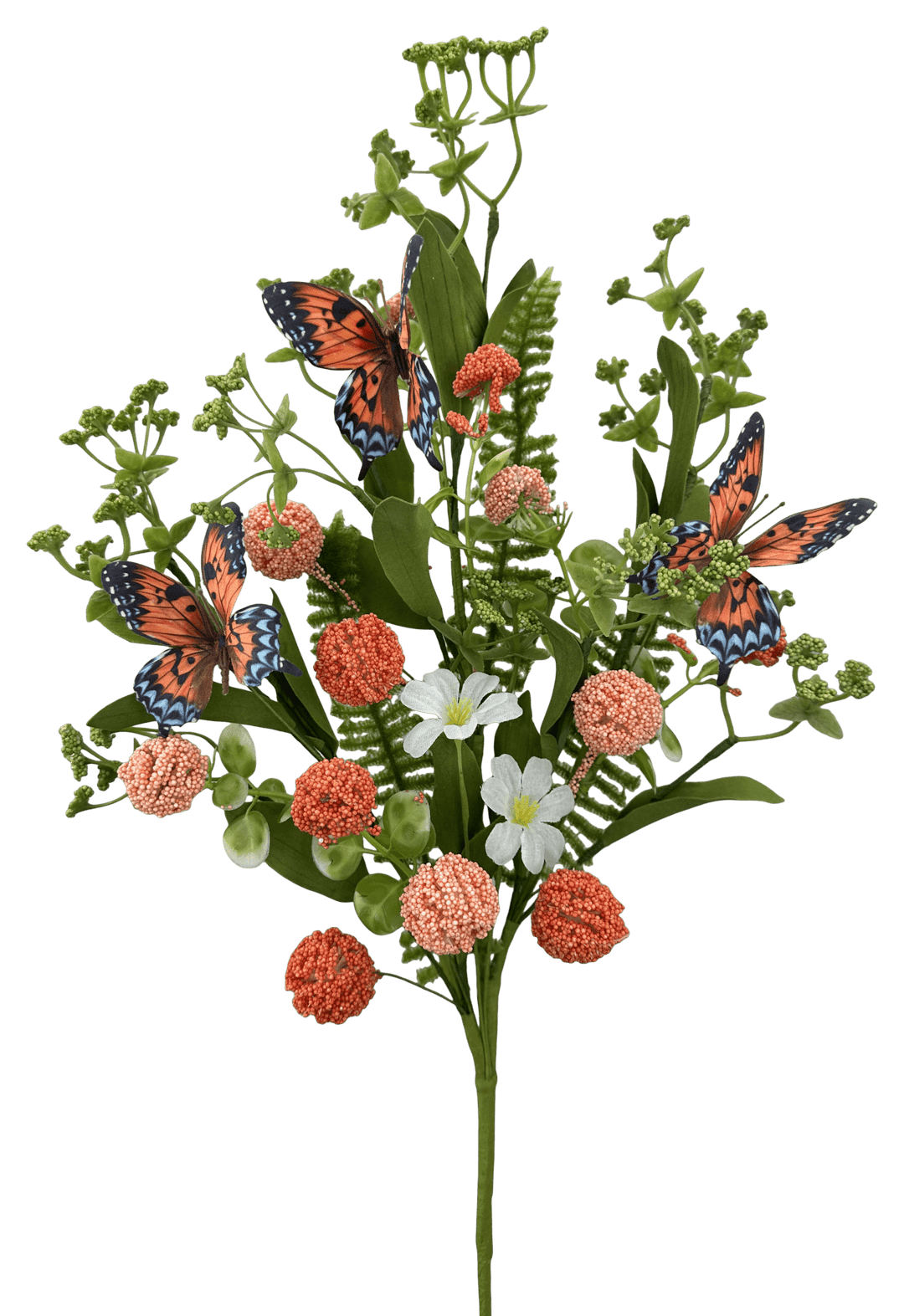 Orange Butterfly Allium Filler Spray - 24" - Greenery Market63949OR