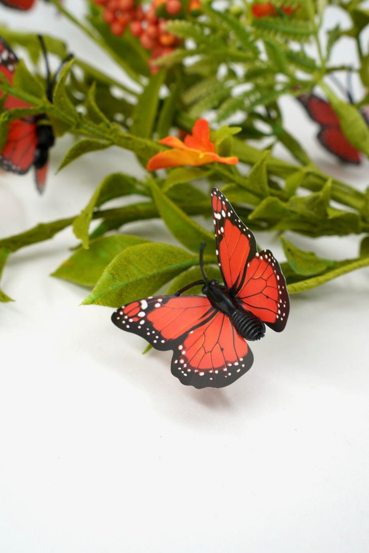 Orange Butterfly Filler Pick - 16" - Greenery MarketArtificial Flowers63941OR