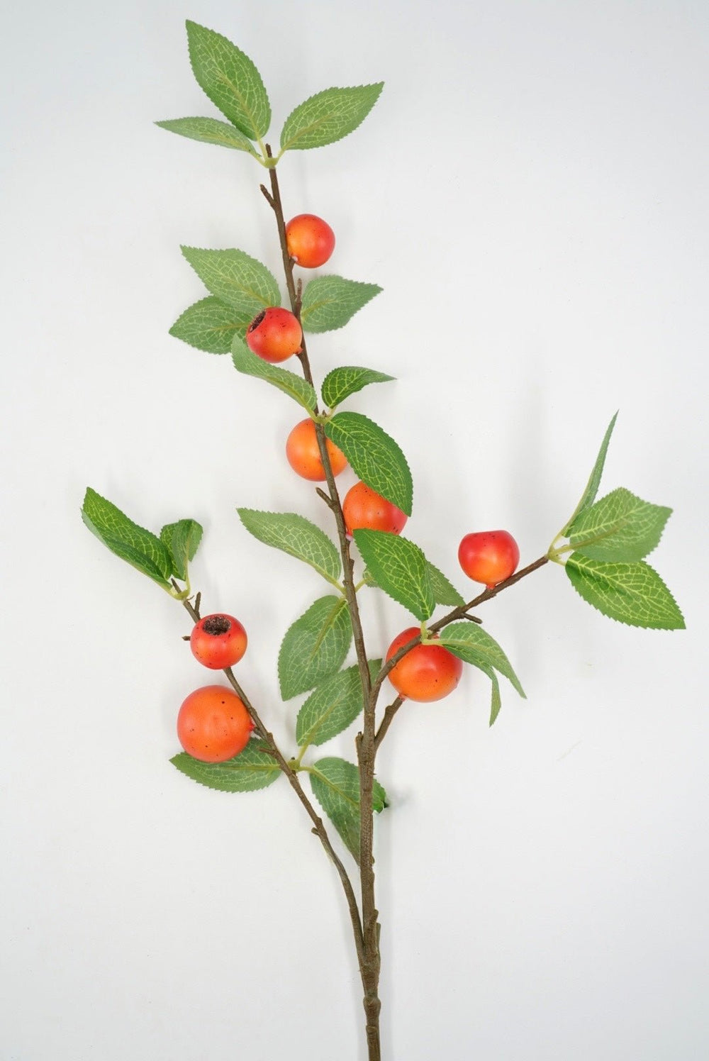 Orange Crab Apple Berries Spray - 32" - Greenery Market64022OR