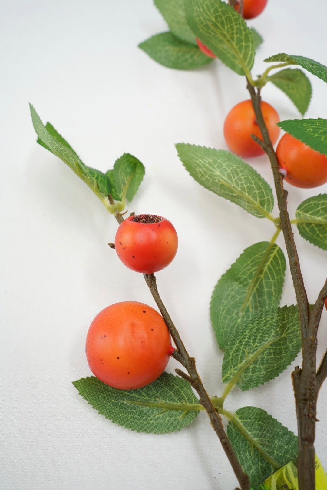 Orange Crab Apple Berries Spray - 32" - Greenery Market64022OR