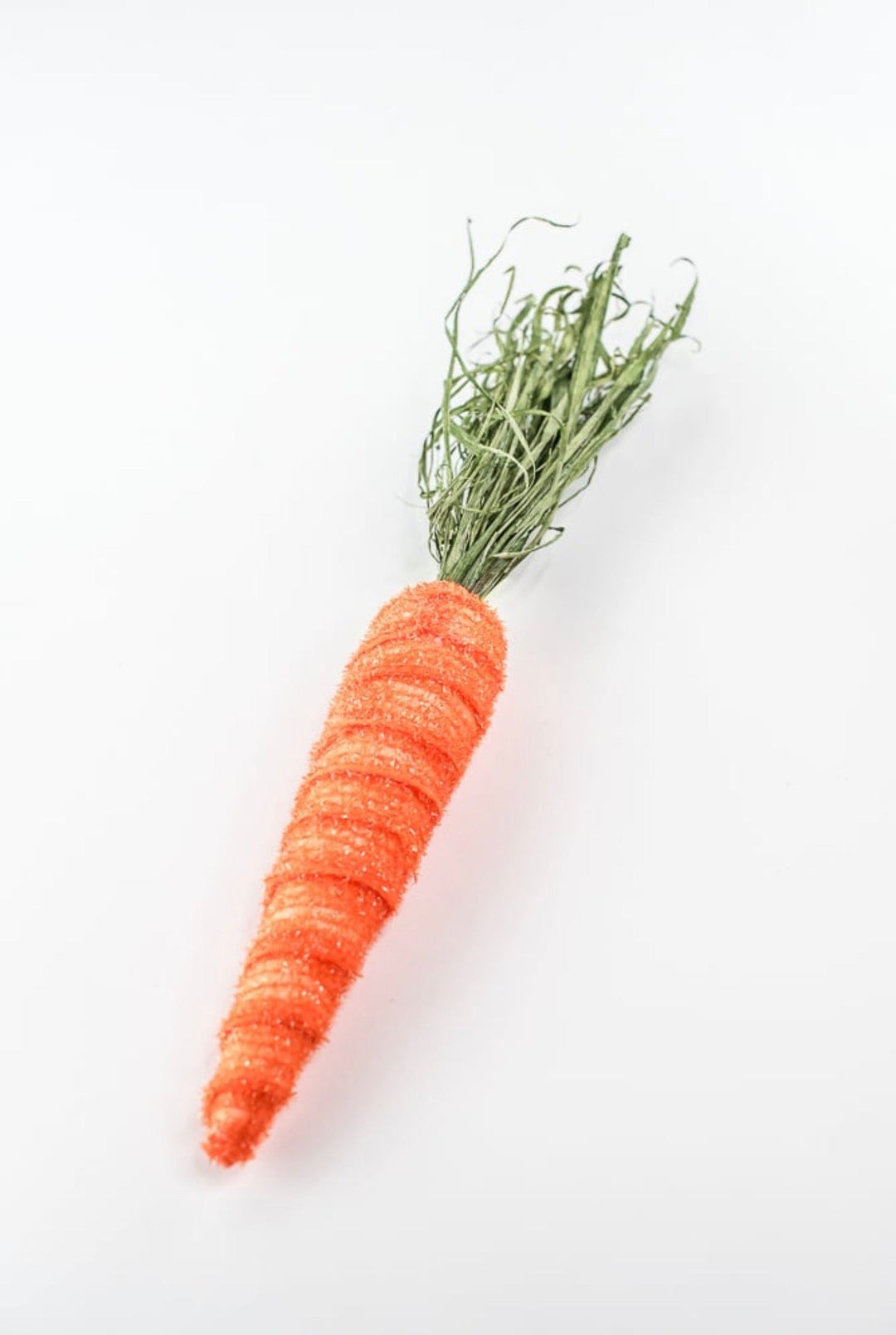 Orange Decor Shimmer Carrot - 15" - Greenery Market63638OR