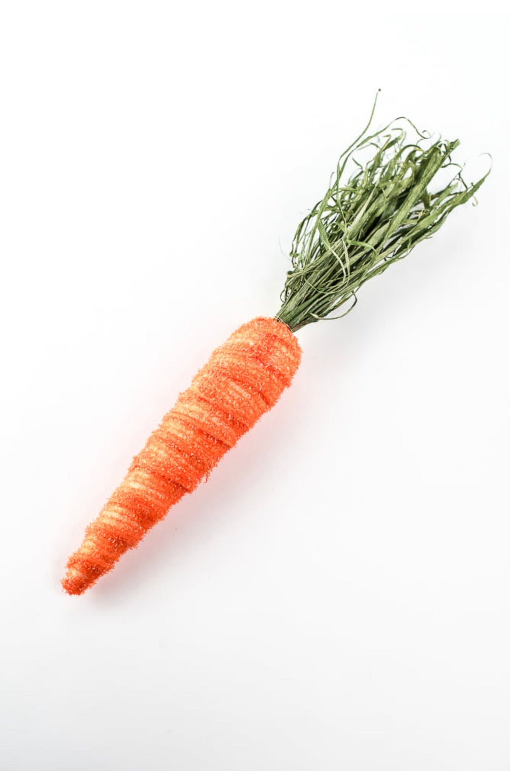 Orange Decor Shimmer Carrot - 15" - Greenery Market63638OR