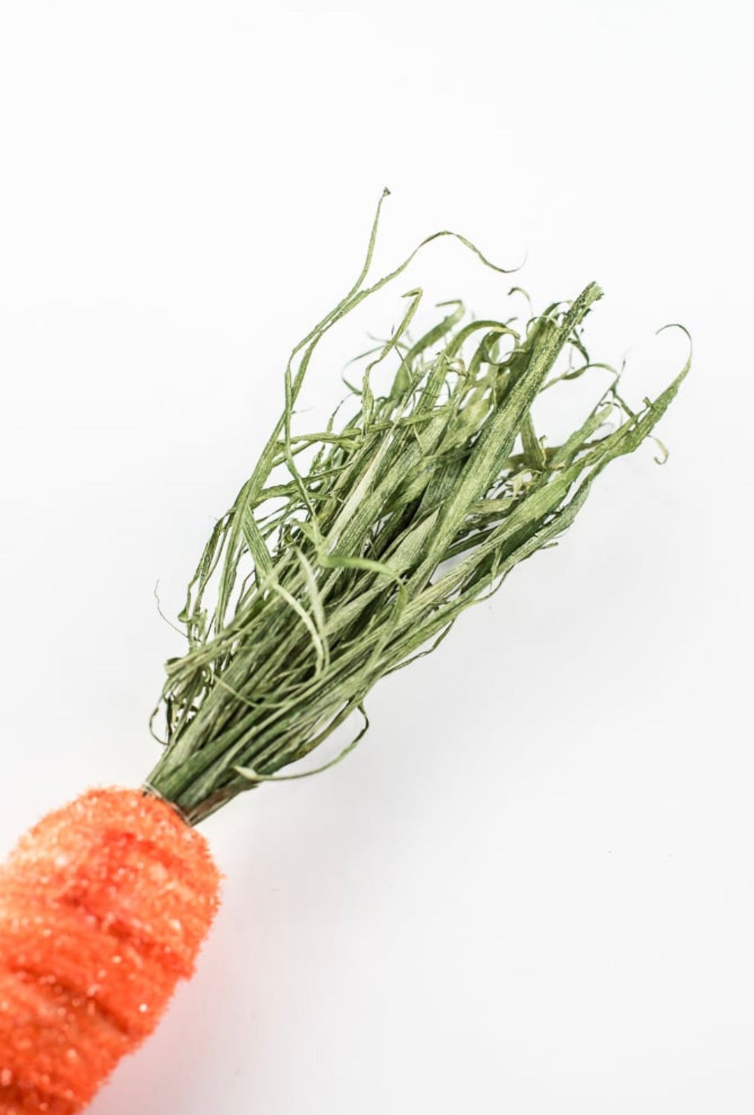 Orange Decor Shimmer Carrot - 15" - Greenery Market63638OR