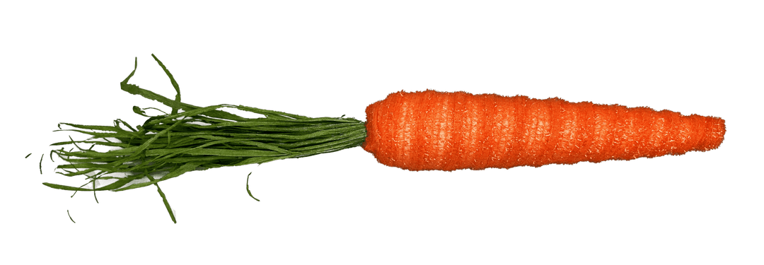 Orange Decor Shimmer Carrot - 15" - Greenery Market63638OR