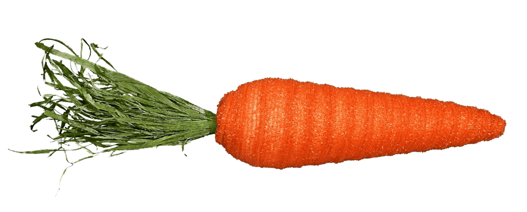 Orange Decor Shimmer Carrot - 17" - Greenery Market63637OR