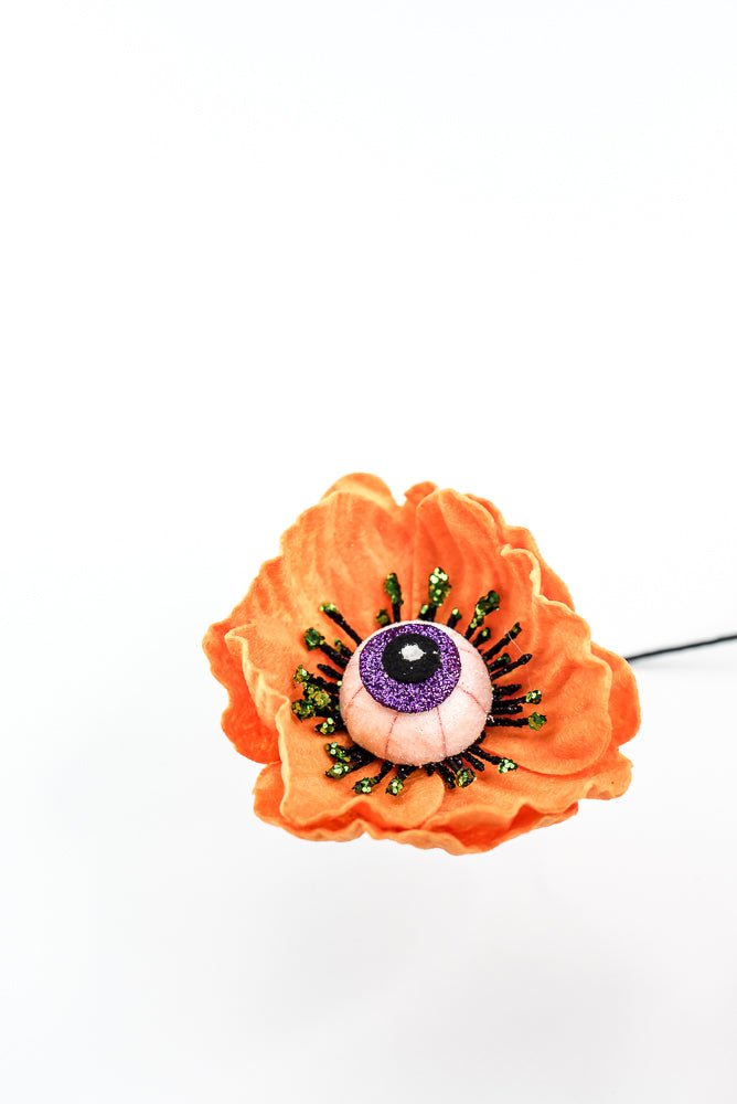 Orange Eyeball Flower Spray - Greenery Market57241OR