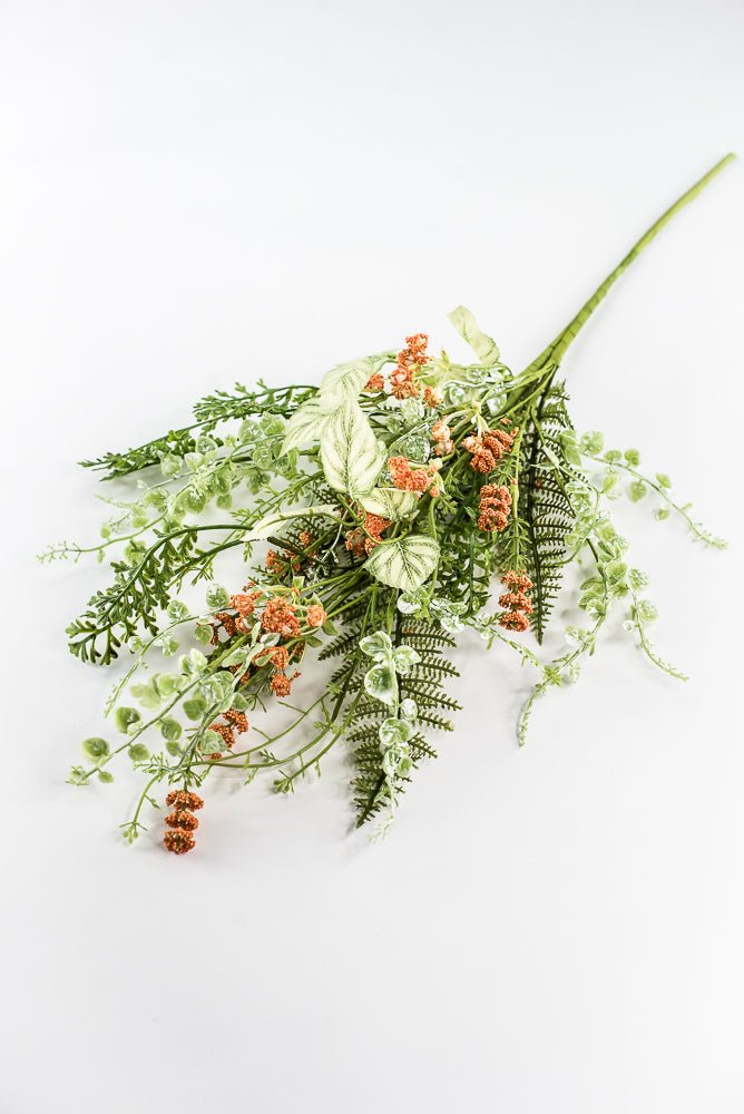 Orange Fern Leaves Spray - 28" - Greenery Market63843OR
