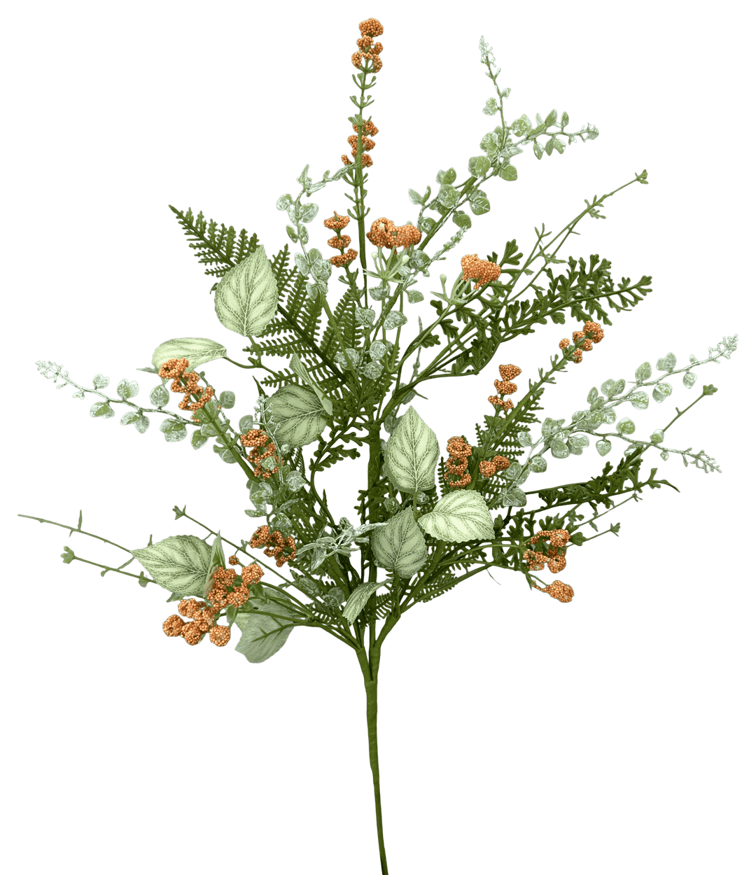 Orange Fern Leaves Spray - 28" - Greenery Market63843OR